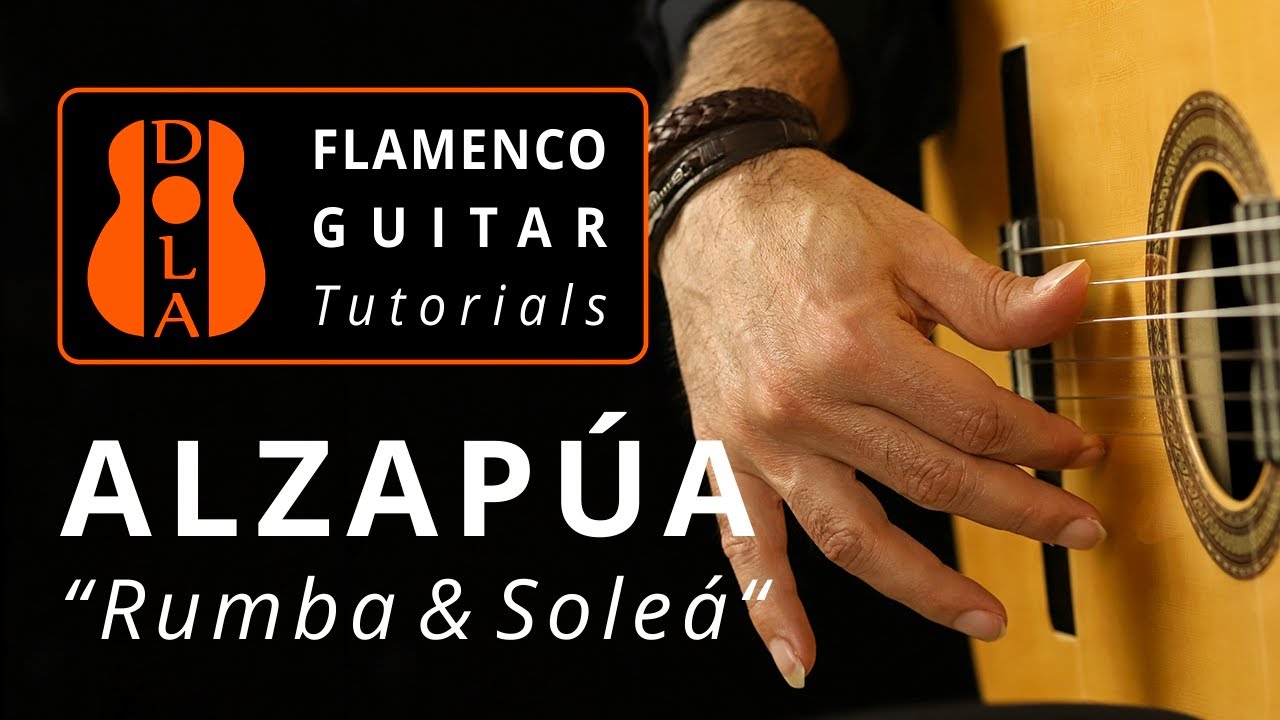 Flamenco Guitar Basics #5 - Alzapúa - Tutorial / Lesson with Bino Dola