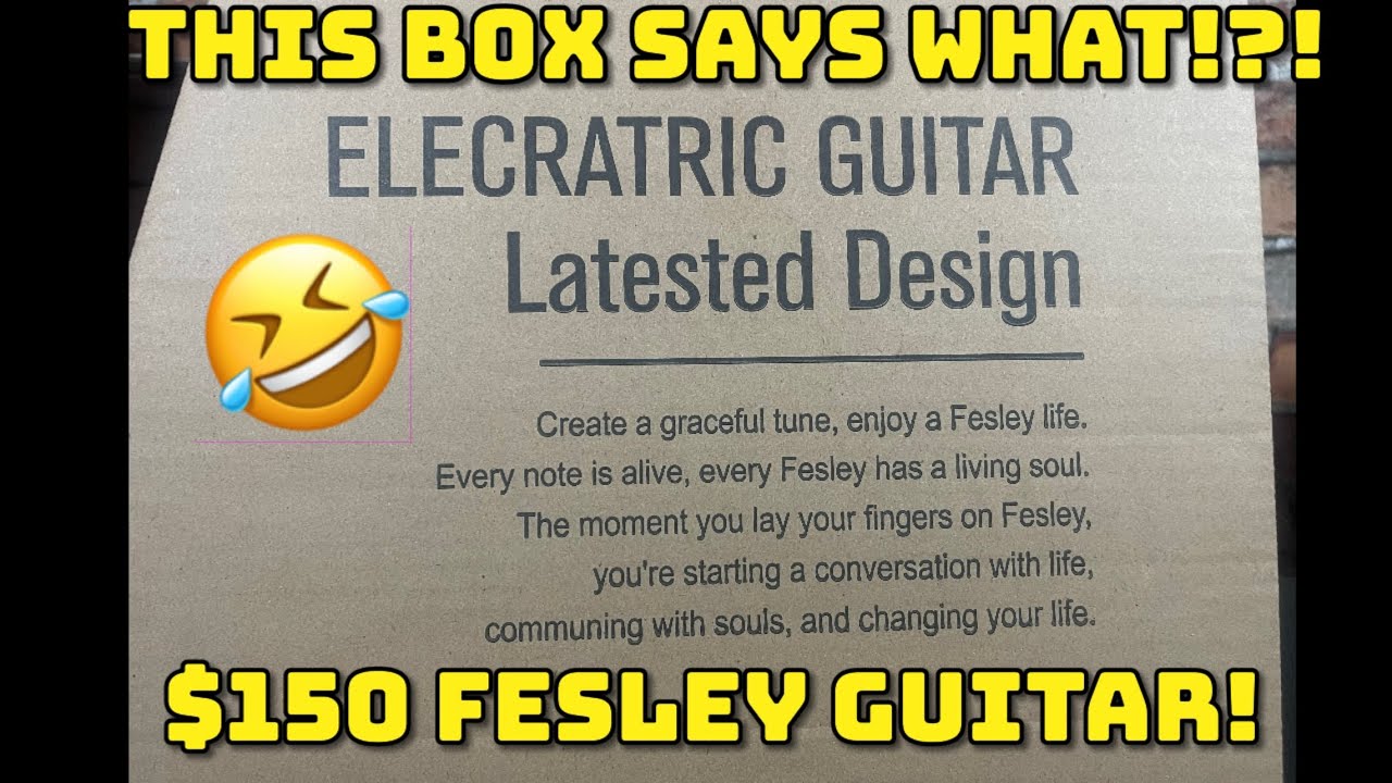 $150 Fesley Guitar from Amazon!  What does $150 get you?