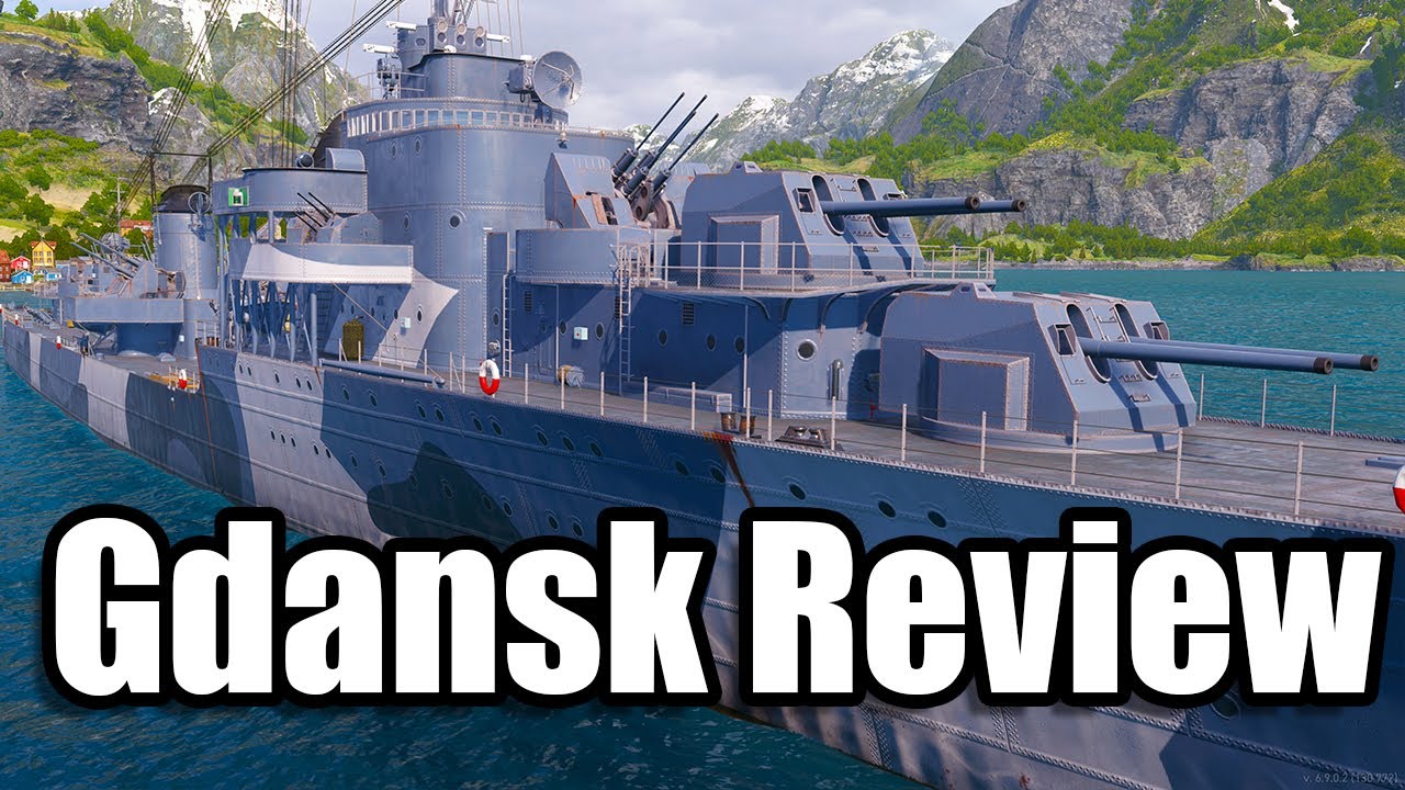 Гданьск: король легендарных канонерских лодок в World of Warships Legends