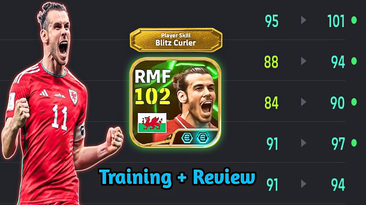 This Blitz Curler Gareth Bale Is UNSTOPPABLE 😳 | eFootball Review