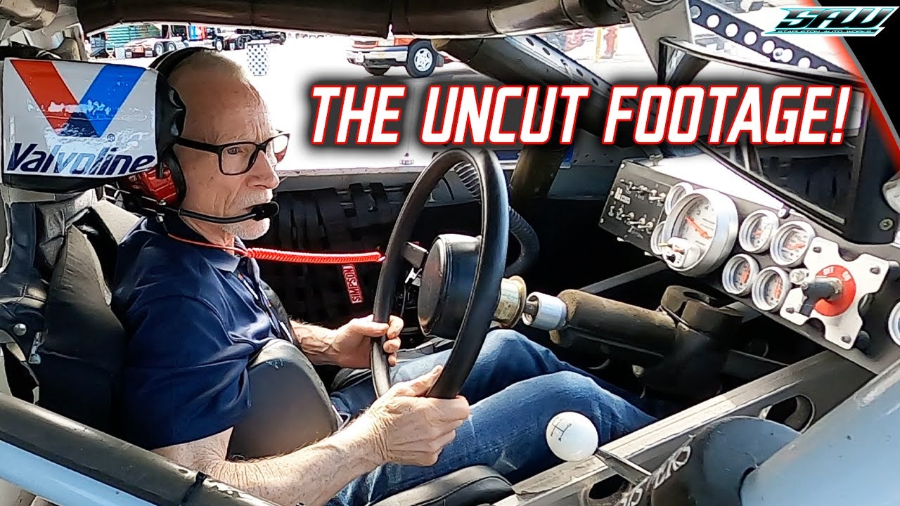 RAW FOOTAGE: Mark Martin Drives His Favorite Car! Legendary Roush Chassis 