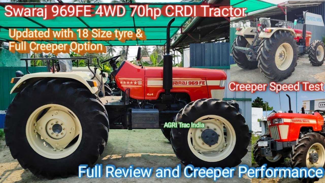 Swaraj 969FE 70hp Tractor Full Review Tamil | Swaraj 969 Tractor Review in Tamil | Swaraj 969 CRDI