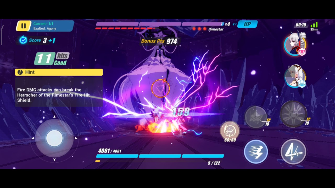 HI3 [Abyss] Agony Rimestar White Comet Vermilion knight Bronya Vaychik
