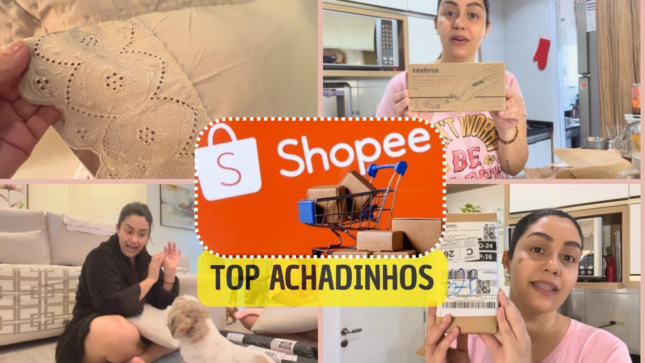 MELHORES COMPRAS QUE JÁ FIZ NA SHOPEE 😱✨