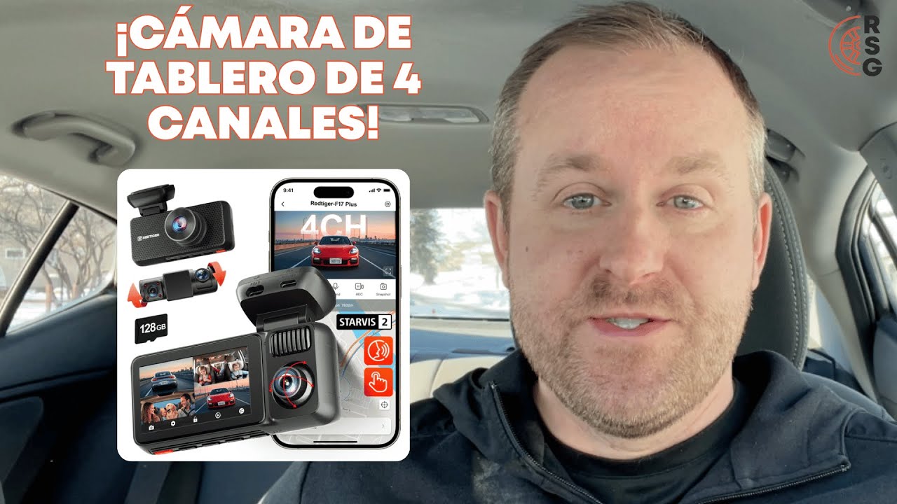 La Cámara De Salpicadero Definitiva De 4 Canales Para Conductores | Redtiger F17 Plus