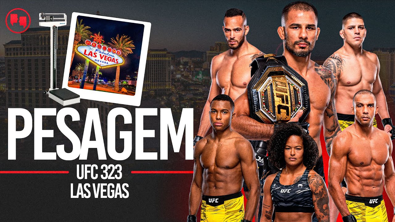 PANTOJA vs VAN - PESAGEM AO VIVO - UFC 323