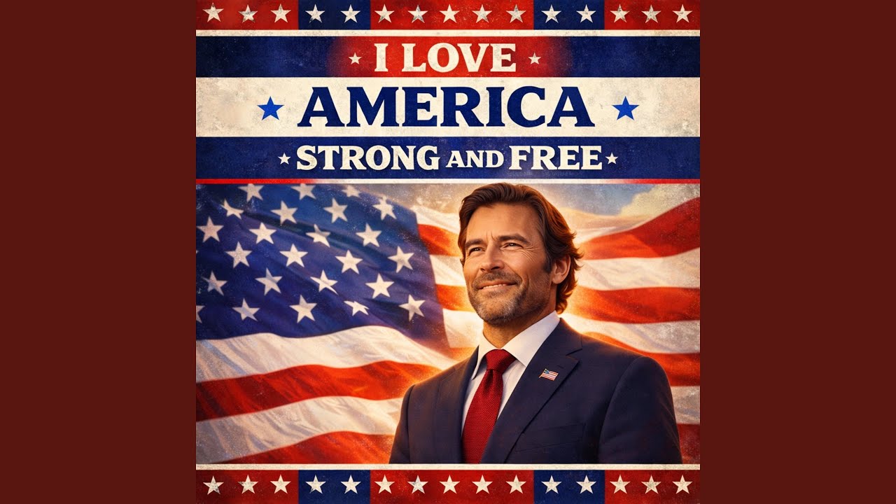 I LOVE AMERICA STRONG AND FREE