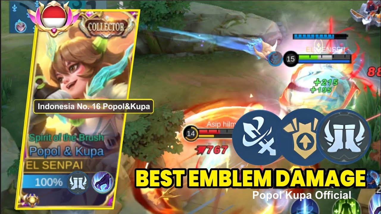 TERNYATA INI BUILD DAN EMBLEM TERSAKIT UNTUK POPOL DAN KUPA GOLDLANE 2024 | TOP GLOBAL POPOL KUPA