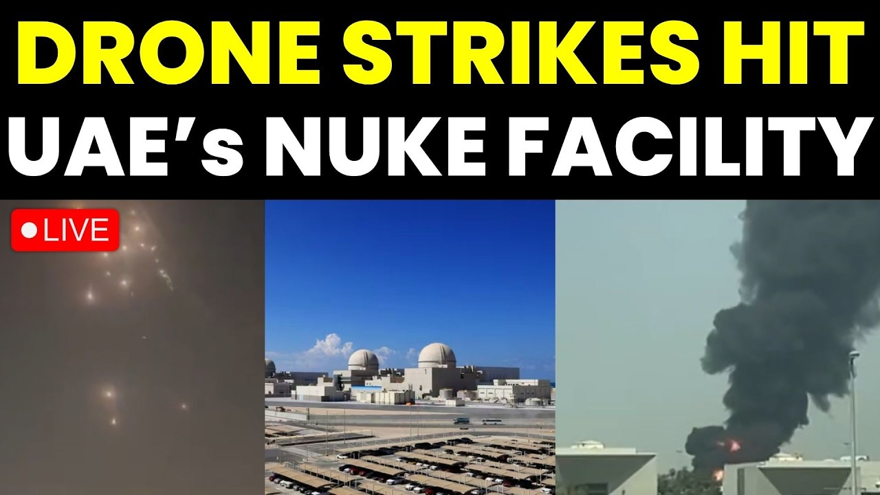 UAE Drone Strike News LIVE: Barakah Nuclear Plant, Fire Breaks Out in Abu Dhabi | India Today