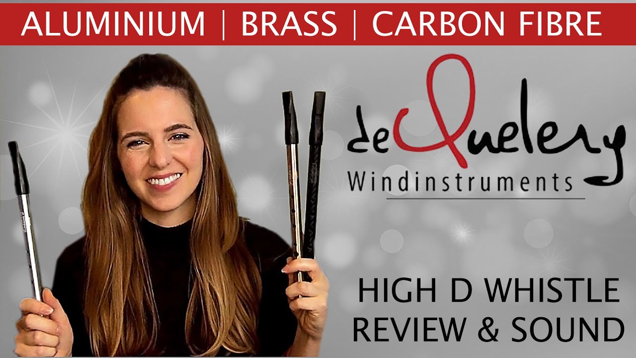 deQuelery High D Tin Whistle Review + DISCOUNT CODE | Carbon Fibre, Aluminium, Brass