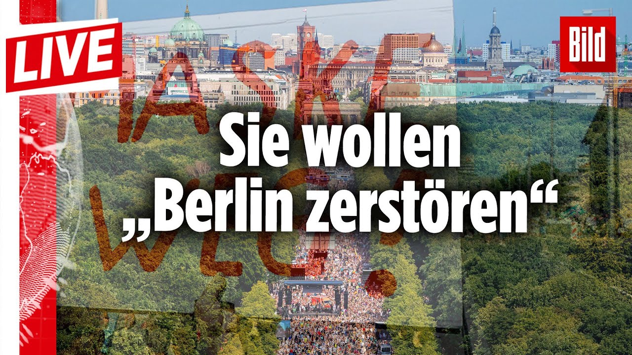 🔴 Verbot gekippt! So bereitet sich Berlin auf die Riesen-Corona-Demo vor | BILD Live