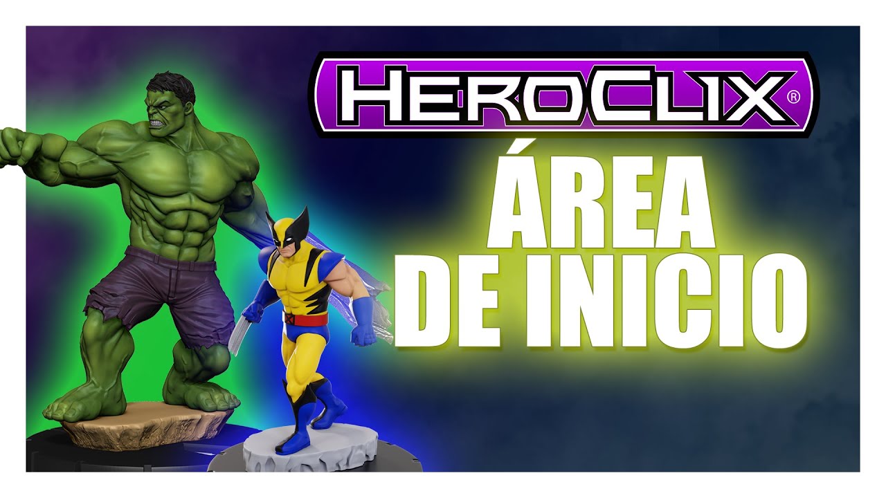 GUÍA DEFINITIVA del Área de Inicio en HeroClix! l Heroclix en Español @WizKidsOfficial