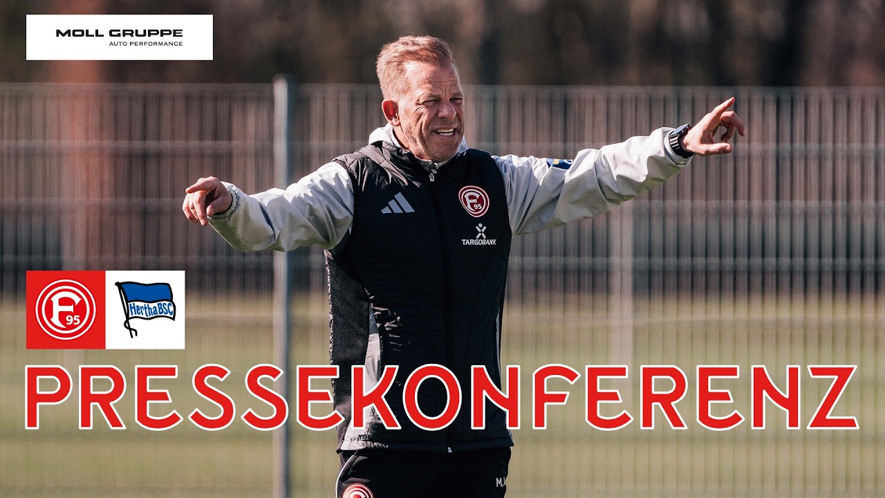PRESSEKONFERENZ | Fortuna D&uuml;sseldorf gegen Hertha BSC | 2025/26 | Anfang vor #F95BSC