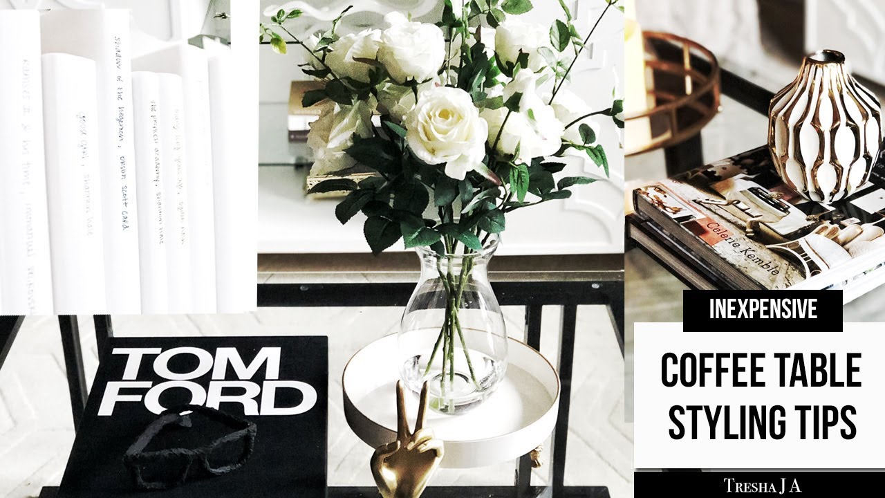 Use These 5 Inexpensive Things To Style Your Coffee Table