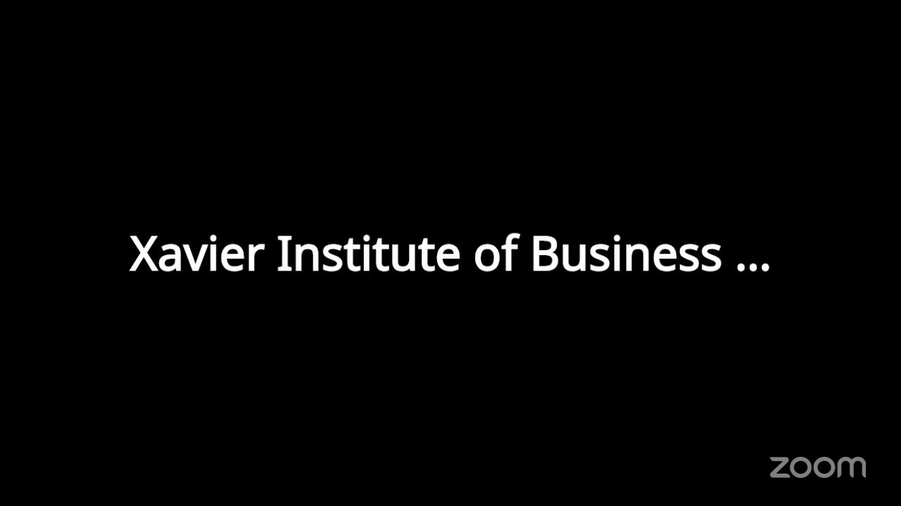Xavier Institute of Business Administration's Personal Meeting Room