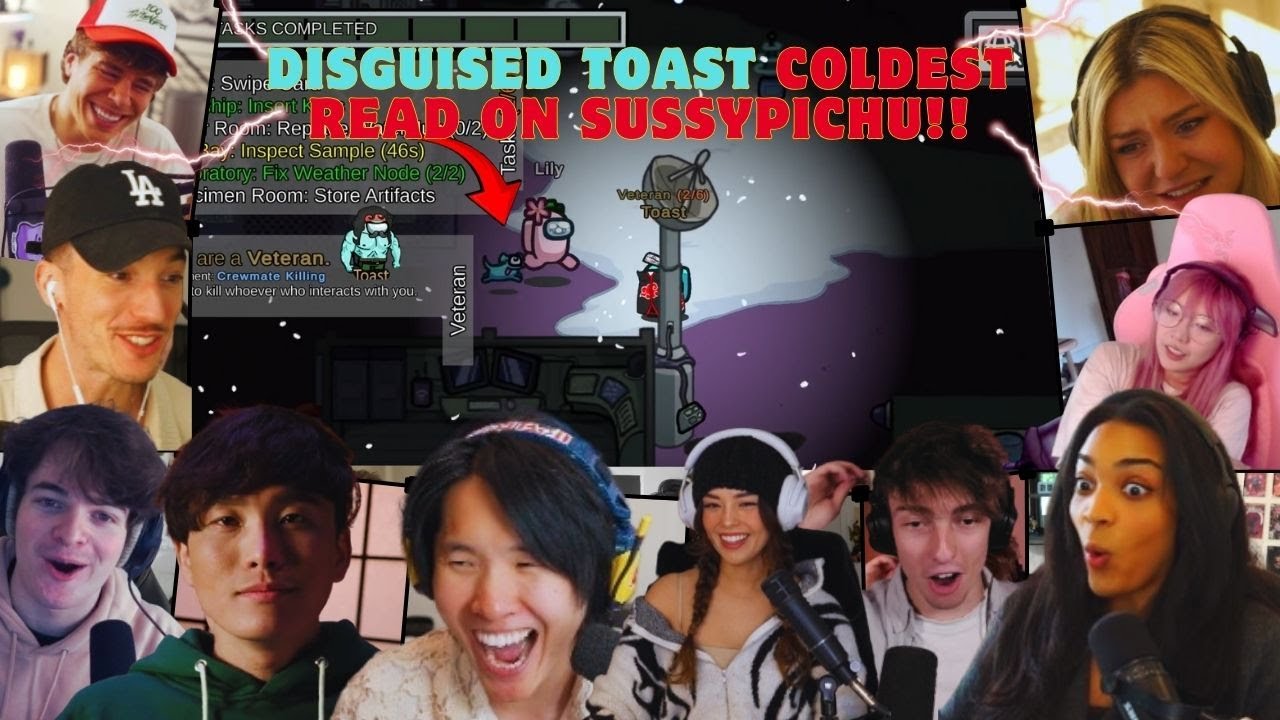 Disguised Toast Clocks Lilypichu's SUSSY behavior! Sykkuno Betrays Toast ft Arky Sydeon Blau Ellum