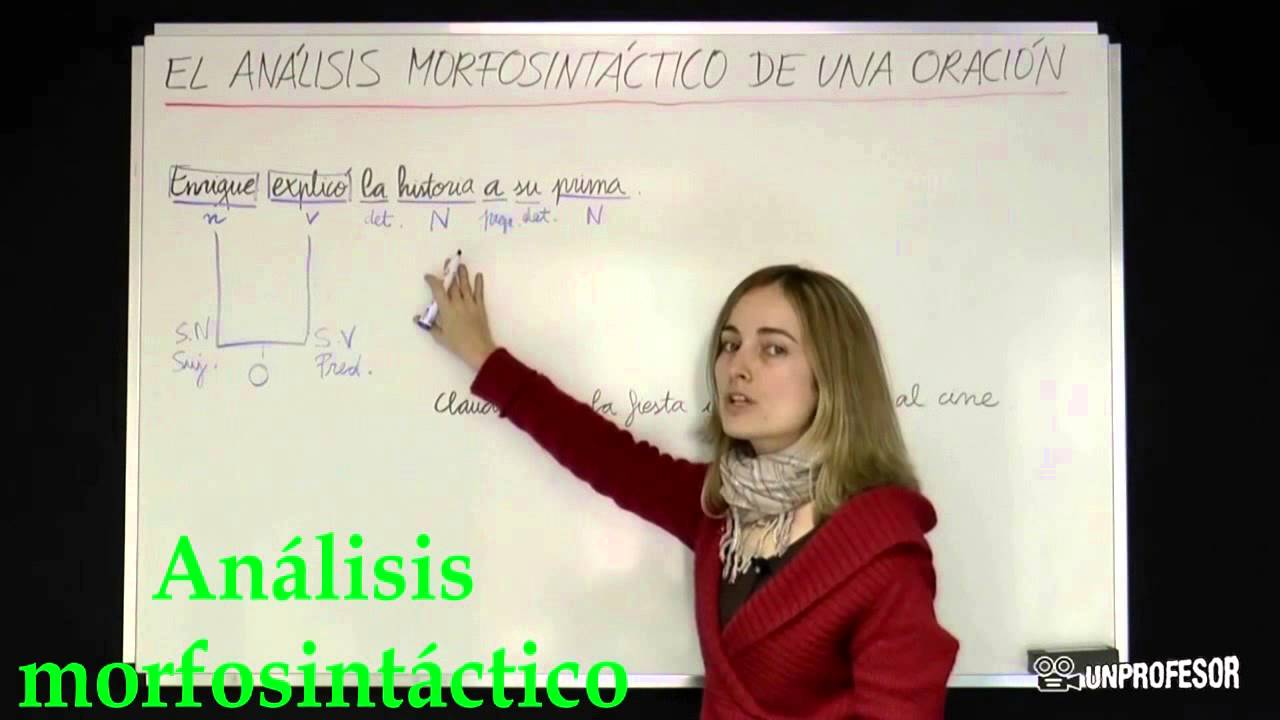 La Morfosintaxis y Analisis Morfosintactico. #Ejemplo