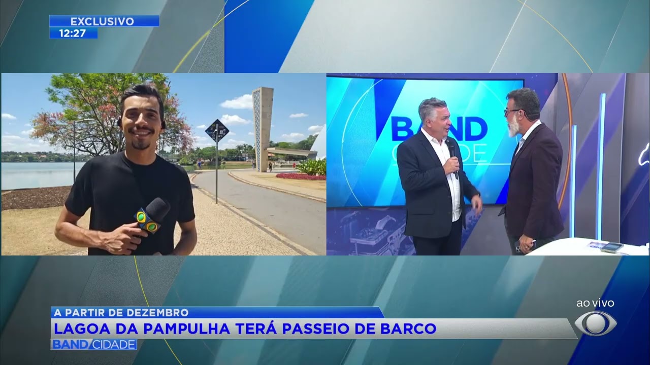 Prefeito &Aacute;lvaro Dami&atilde;o participa do Band Cidade