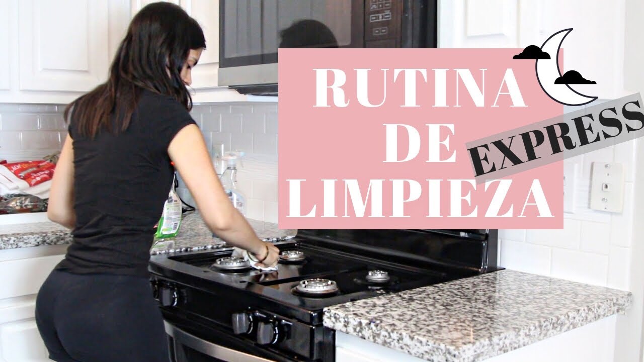 RUTINA DE LIMPIEZA EXPRESS NOCTURNA /ama de casa/ Jeka Channel