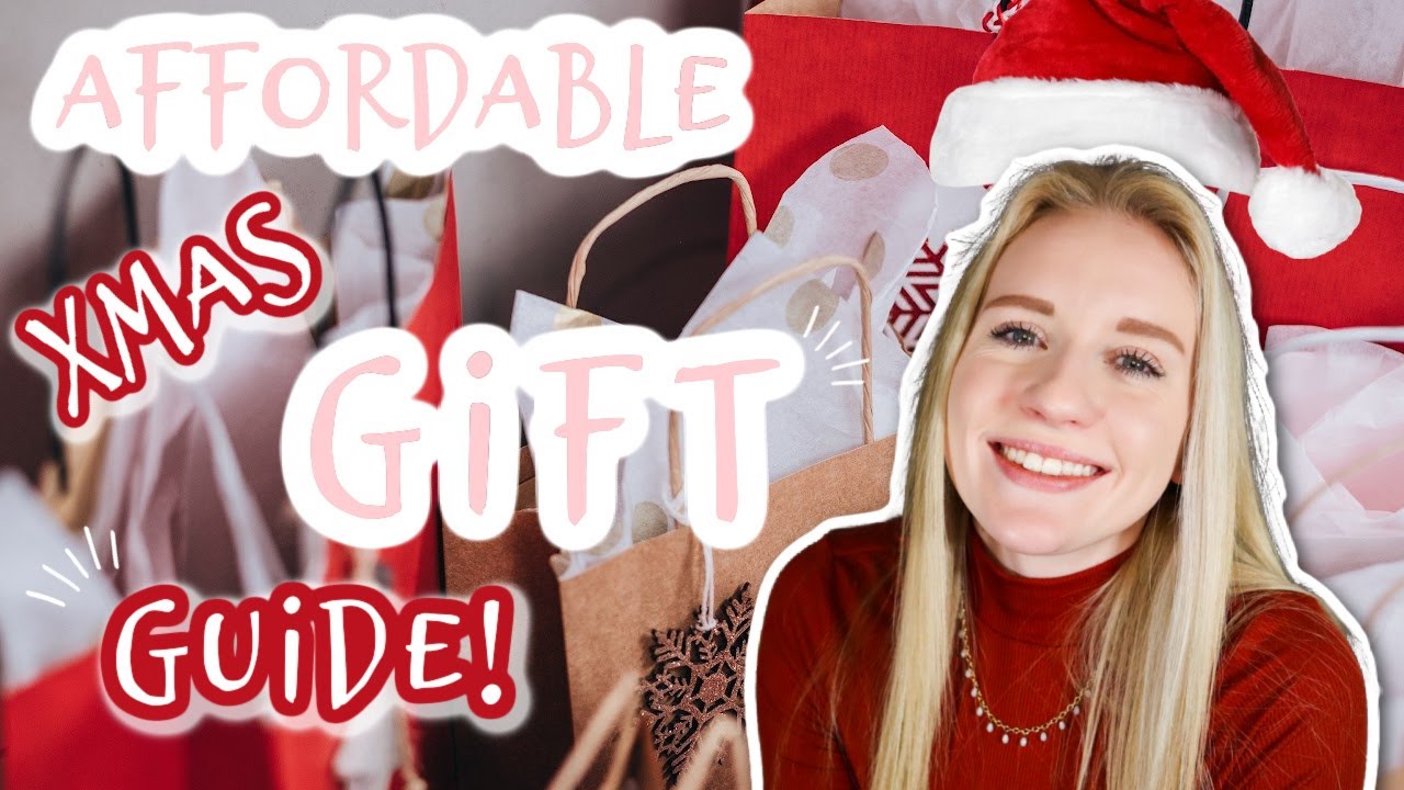 BEST BUDGET CHRISTMAS GIFT GUIDE 2021! // super cheap gifts for your friends and fam!