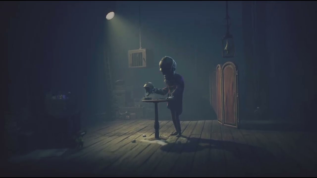 Little Nightmares III Creeping Past The Puppet Man