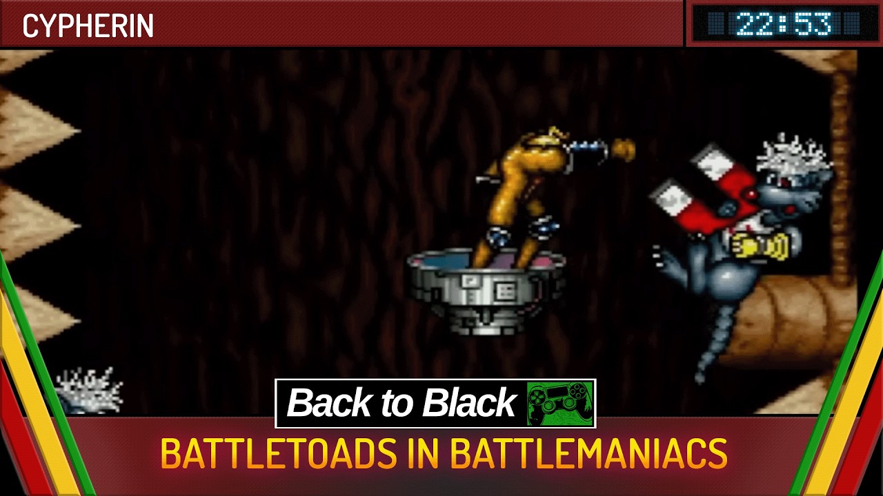 Battletoads in Battlemaniacs by Cypherin in 22:53 - Back To Black 2026