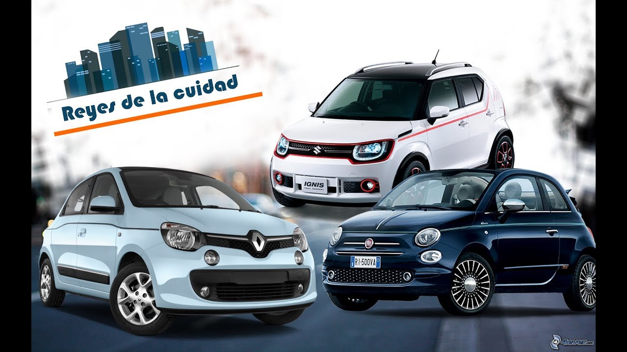 Coches peque&ntilde;os - Renault Twingo VS Fiat 500 VS Suzuki Ignis