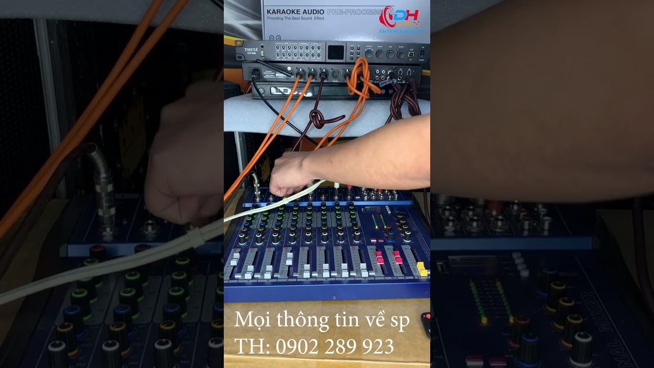 Effect rời tr&ecirc;n vang cơ lai số KTV9900