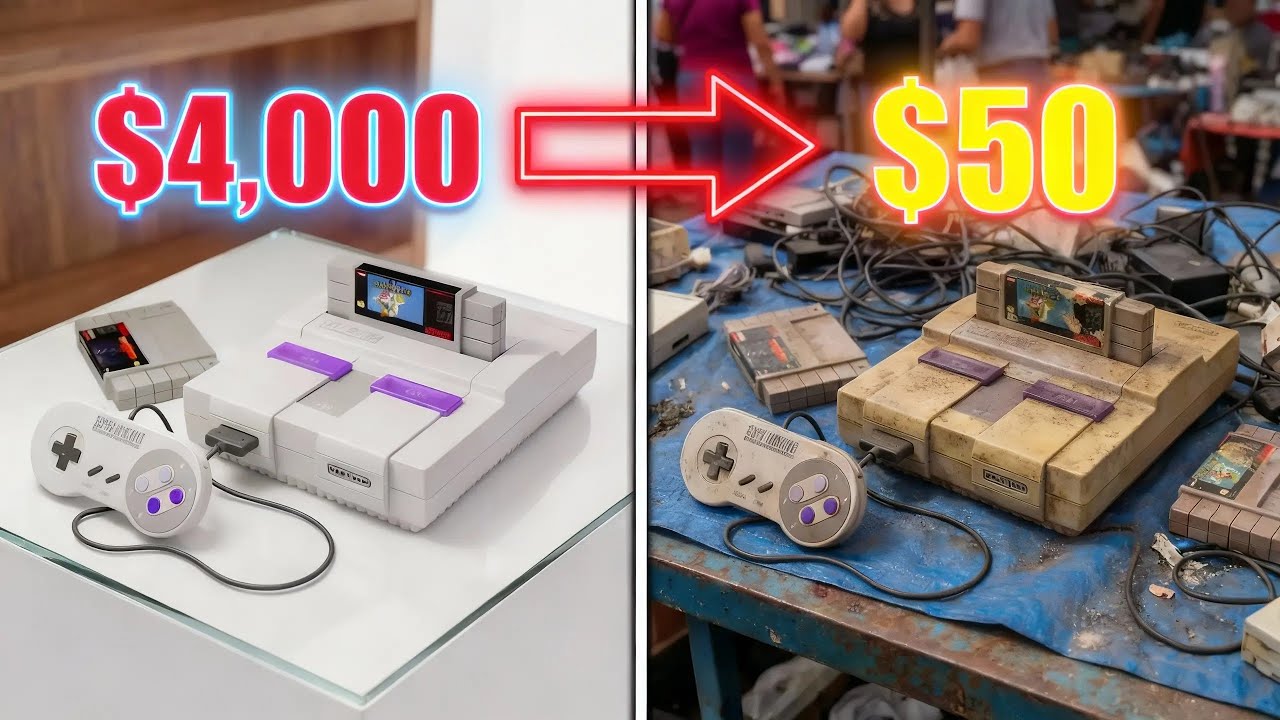 ¿ESTAFA RETRO? $4,000 en Tienda vs $50 en el Tianguis