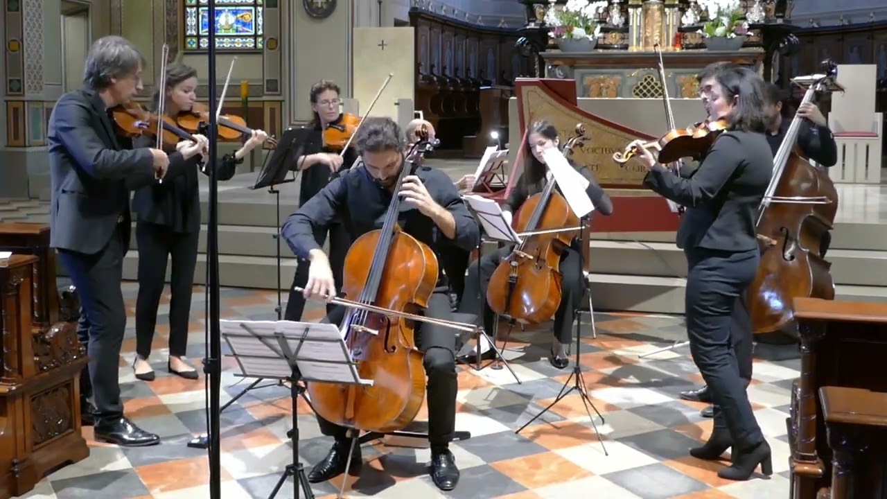 Carl Philipp Emanuel Bach, Cello Concerto in La Maggiore 1 tempo _ Luca Magariello