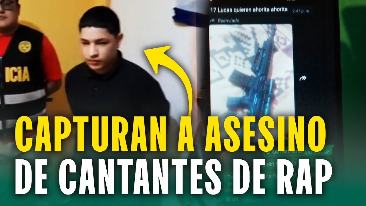 Capturan a asesino de cantantes de rap: Delincuente ofrecía armas por whatsapp