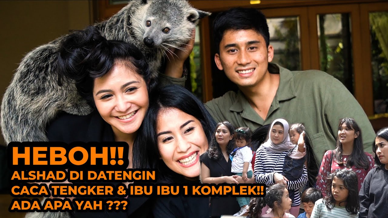 EDUKASI SATWA LIAR KE ANAK2 DAN IBU2, CACA TENGKER PALING BERANI SAMPAI PEGANG BADAN ESHAN !