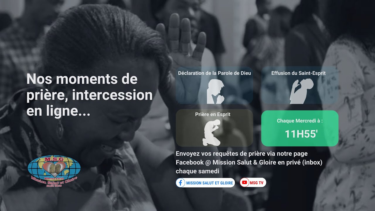 INTERCESSION EN LIGNE DU 11.01.2023
