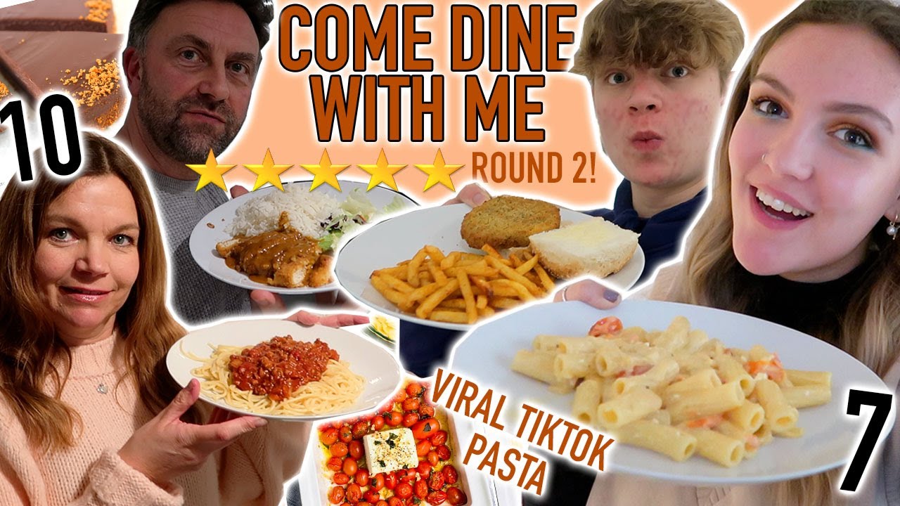 THE RETURN OF FAMILY COME DINE WITH ME *we go again*