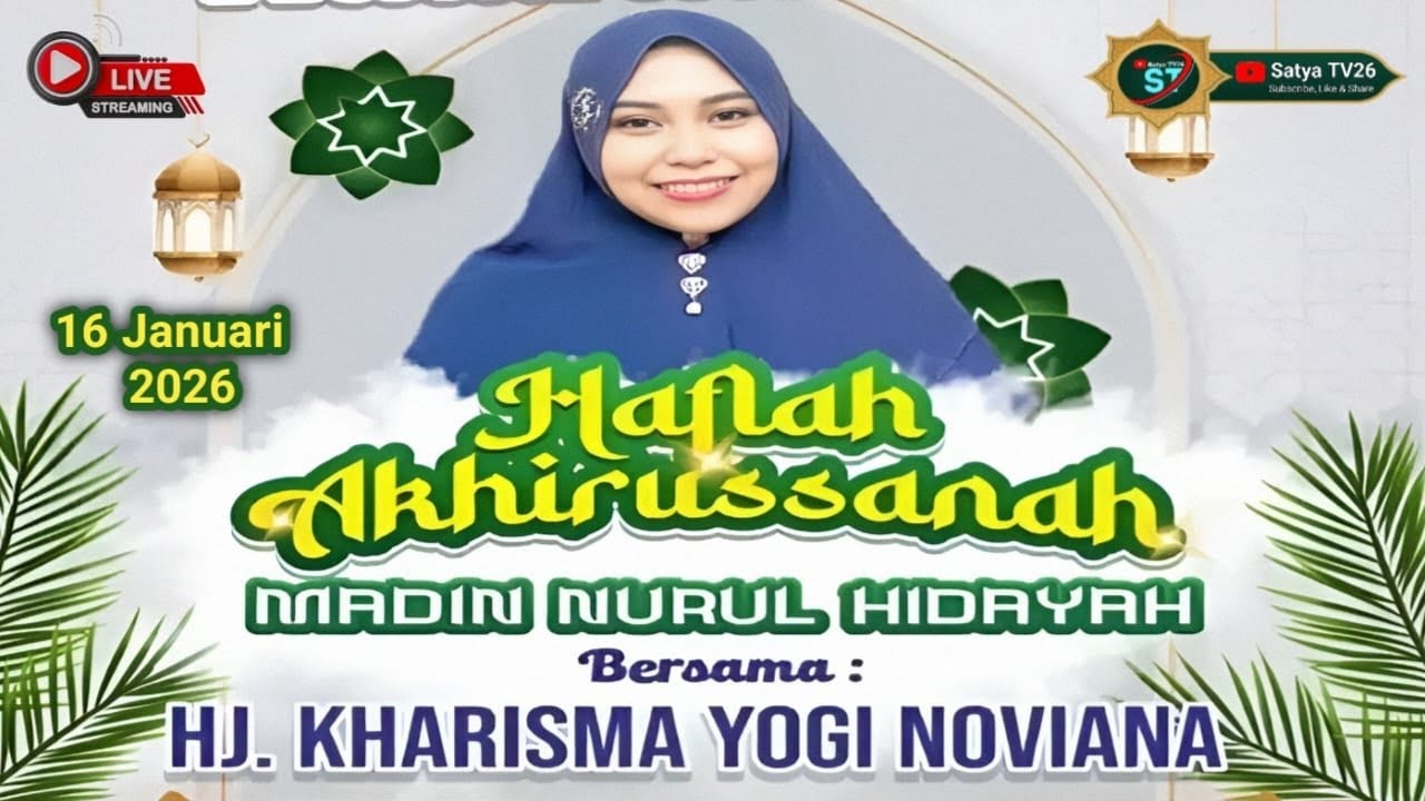 🔴 Live Hj. Kharisma Yogi Noviana - Madin Nurul Hidayah - Gebang - Ngadirejo Pogalan Trenggalek