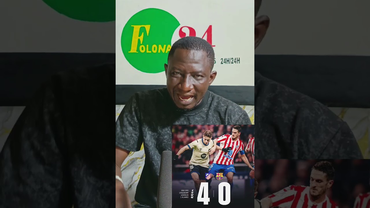  🗞️ Débriefing ✍️✍️✍️ 🔥 L’Atlético humilie le Barça (4-0) et relance la course au titre !