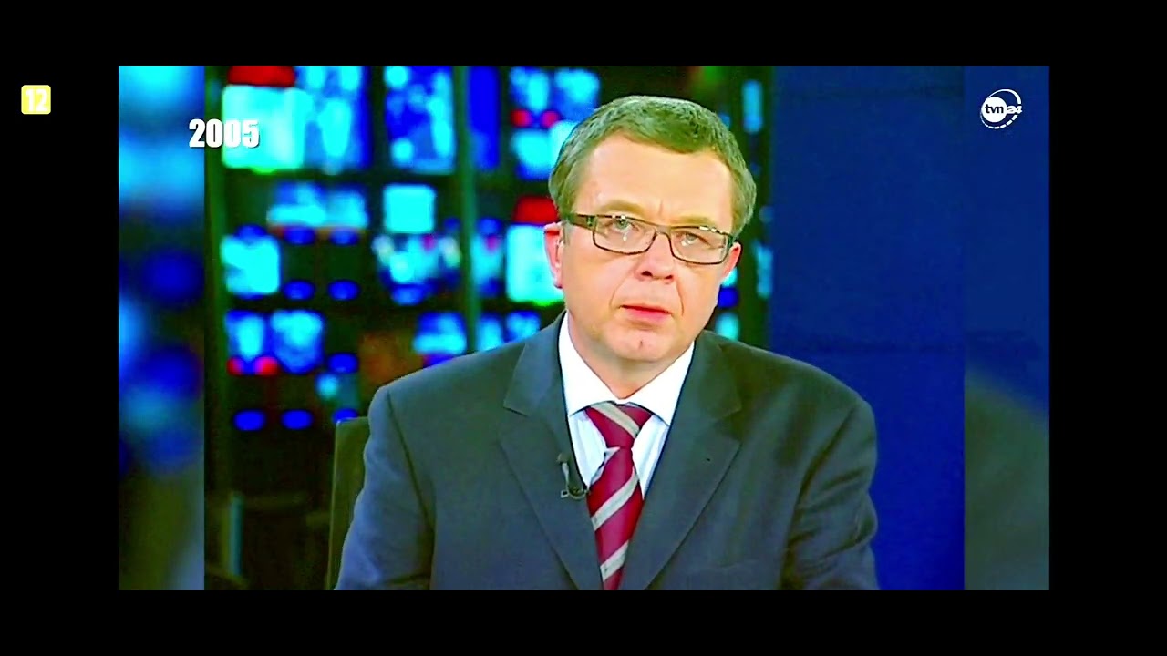 TVN 24 - informacje o śmierci papieża Jana Pawła II (02.04.2005)