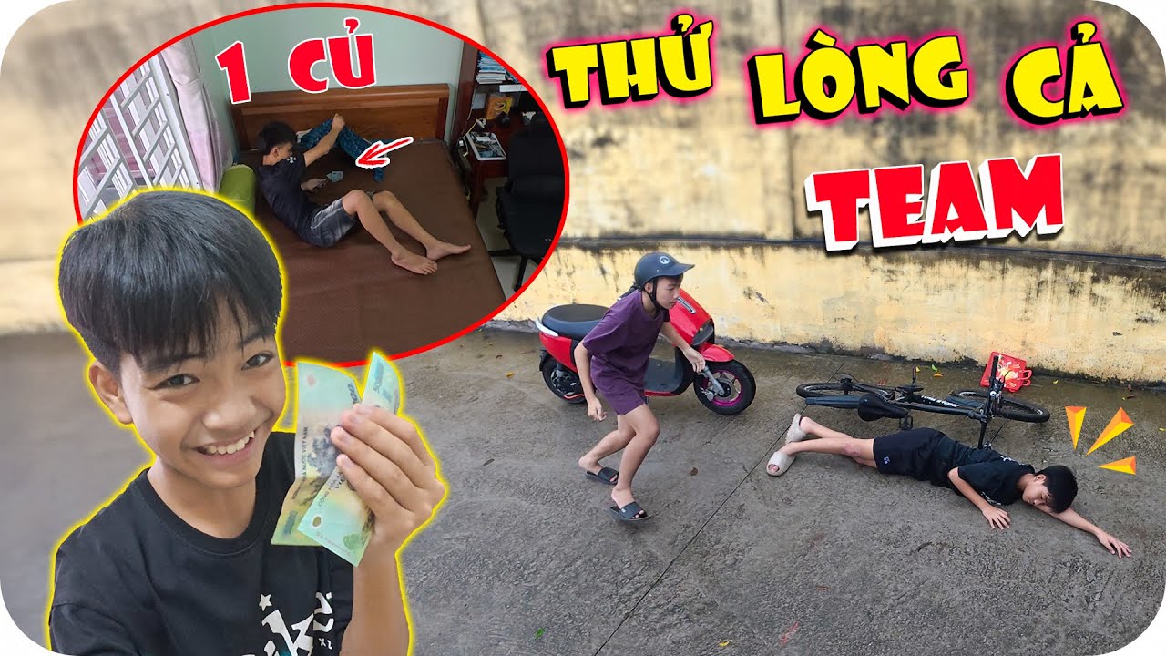 Thử Lòng Các Thành Viên Trong Team - Ai Là Người Tốt Nhất | Min Min TV Minh Khoa