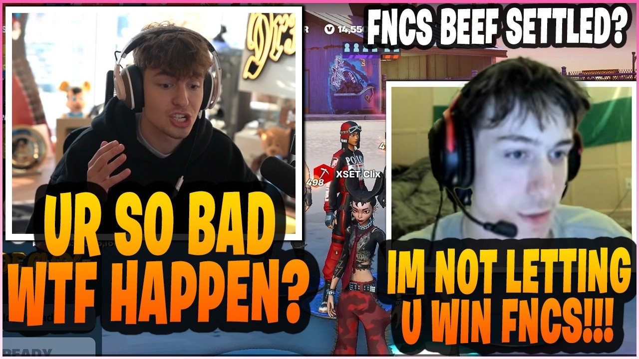 PETERBOT & CLIX Settle FNCS Beef in a $10,000 4v4 BIG MONEY Wager on Stream!
