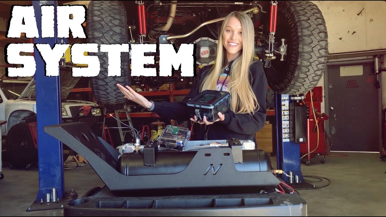 We Install Air Compressors UNDER Our Jeep Wrangler JLU Rubicon