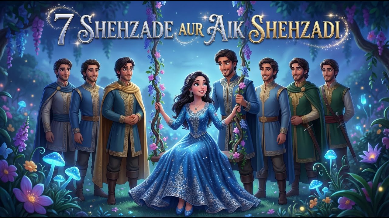 Jungle Mein Chupa 7 Shehzadon Ka Raaz! 😱✨ | Shehzadi Arwa Ki Kahani