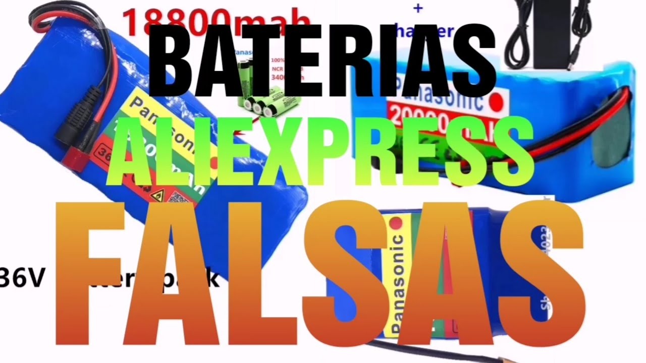 BATERÍAS ALIEXPRESS, antes de comprar una batería ve este vídeo.