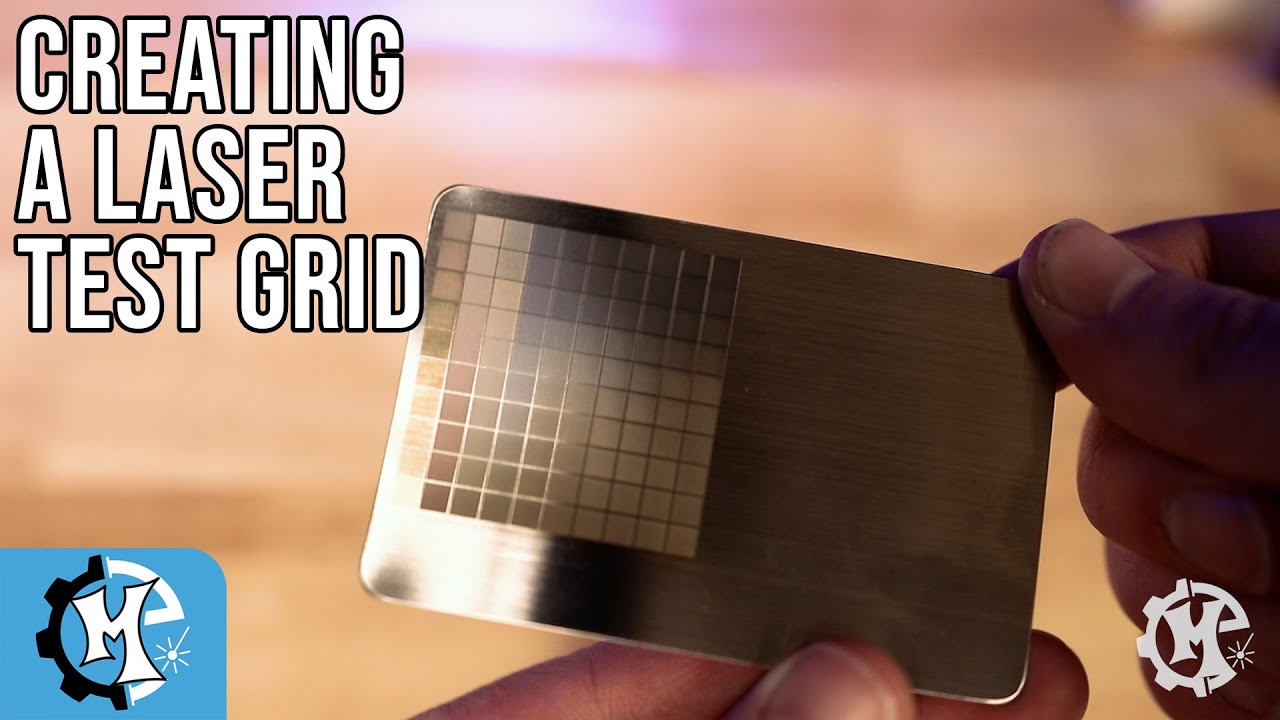 How to Create a Material Test Grid for Lasers: Epilog Fusion Galvo