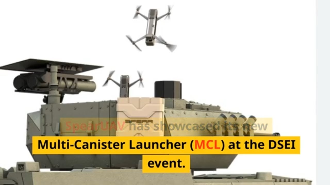 Unleashed Swarm Power! Israel's SpearUAV Launches Game-Changing Multi-Canister System 🔥