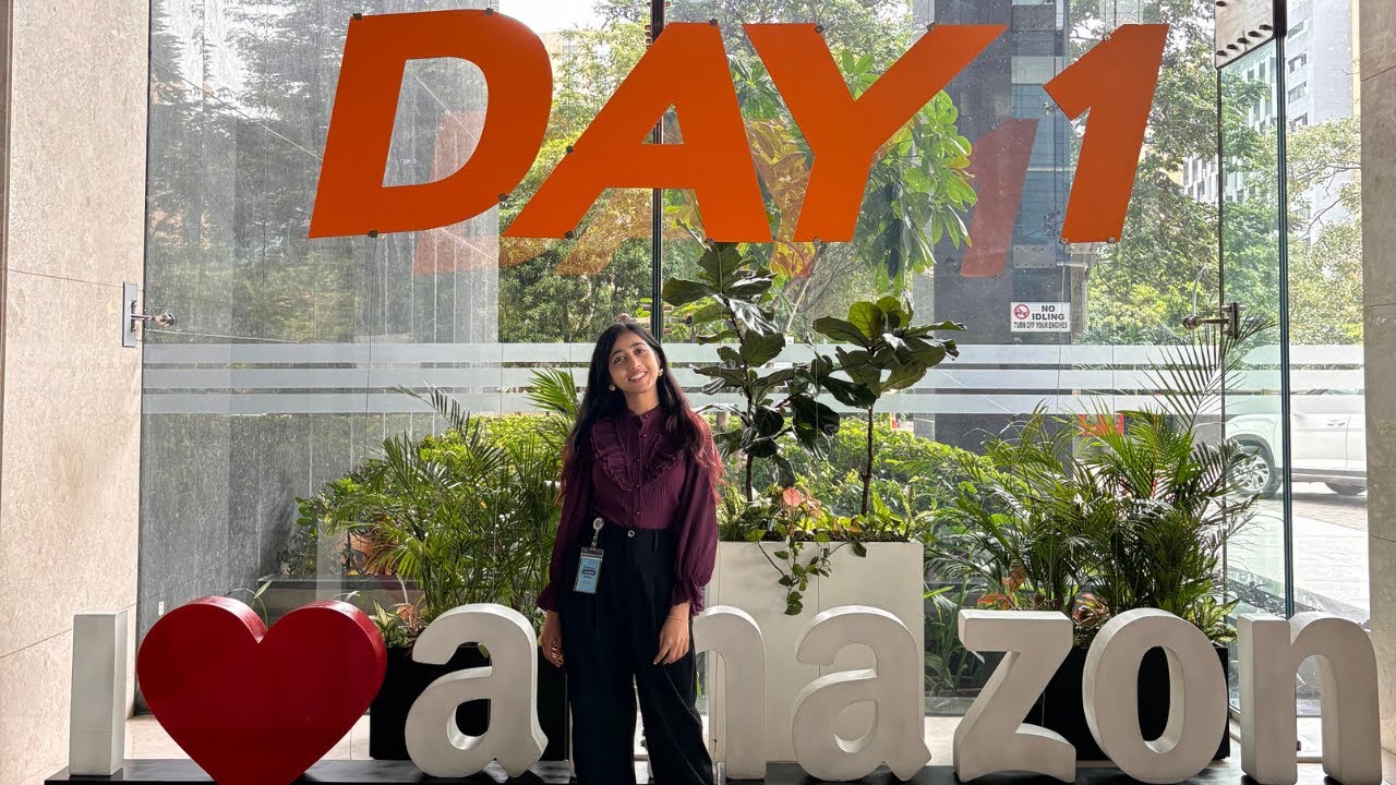 Day in Life of an Amazon Software Engineer | First Day @ Amazon | Banglaore Edition | Office Tour