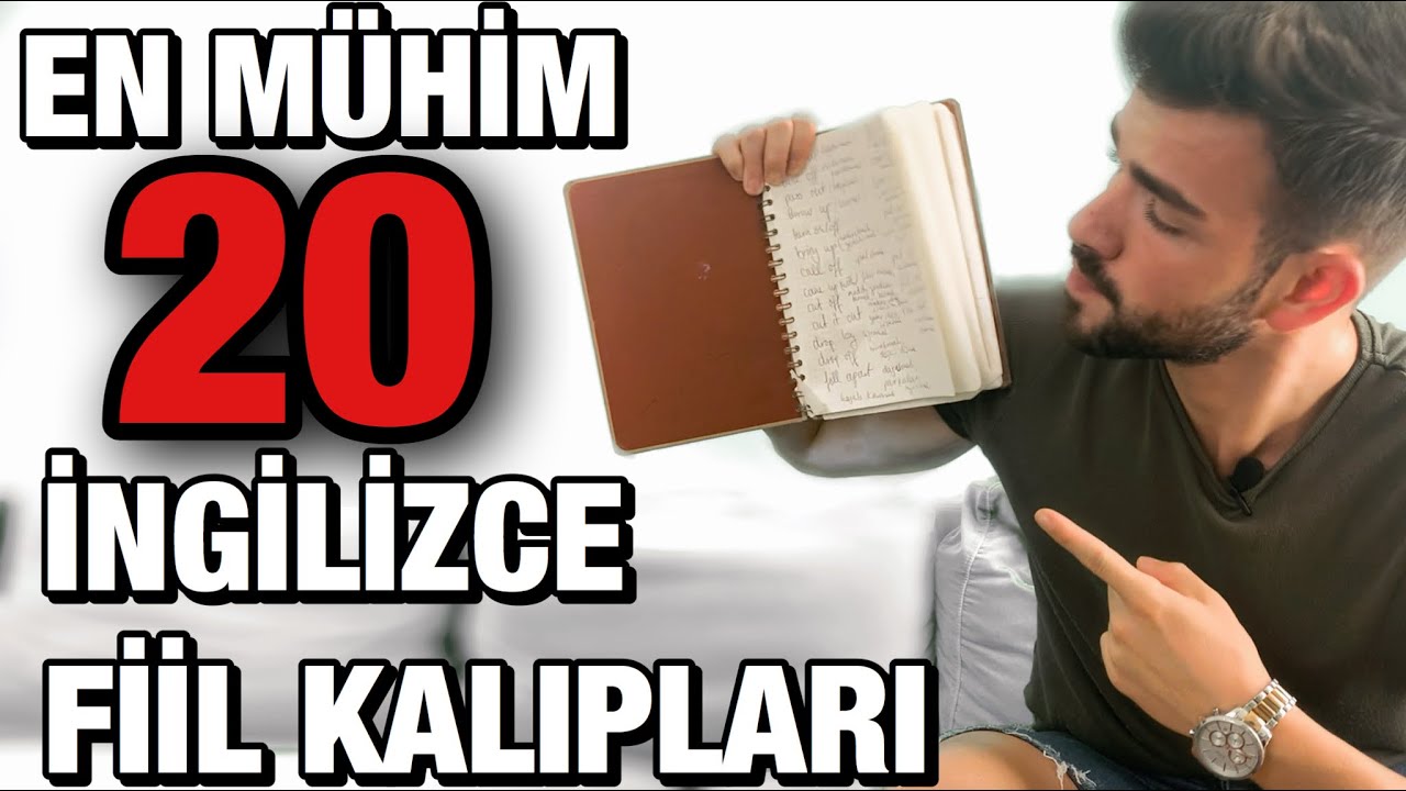 İNGİLİZCE FİİL KALIPLARI | En Önemli 20 İngilizce Kalıp