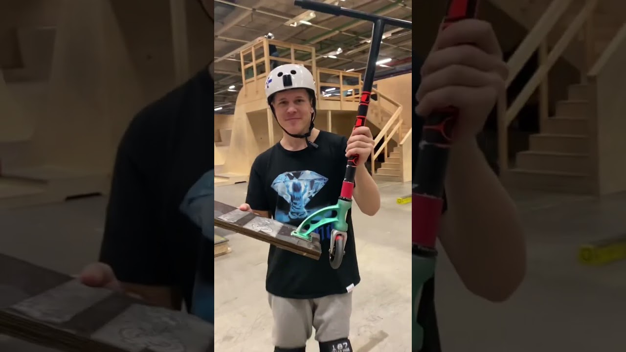 PUUSTA rakennettu scootti😳
