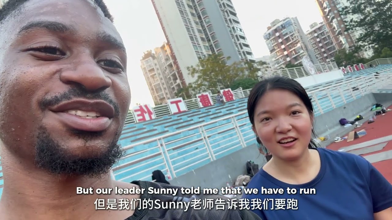 Sprint Training with my Chinese Friends | Study in China