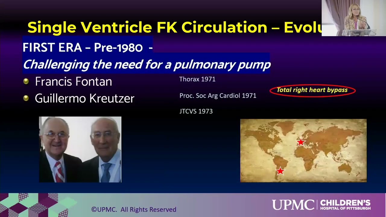 Evolution of the Fontan-Kreutzer Circulation: Past and  Current Challenges - Jacqueline Kreutzer, MD