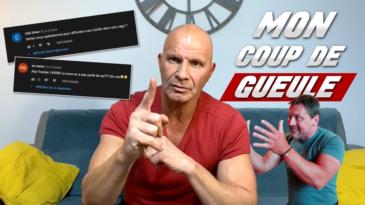 MON COUP DE GUEULE (Carrillo c'en est trop) !!!